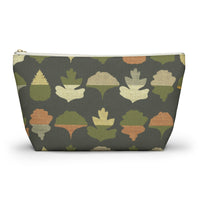 Frond Accessory Pouch w T-bottom in Green